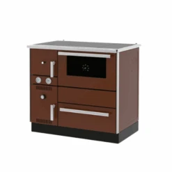Cuisinière à Bois Bouilleur Alfa Term 20 -Top Chaleur Magasin cuisiniere a bois bouilleur alfa term 20 cuisiniere alfa term 20 marron