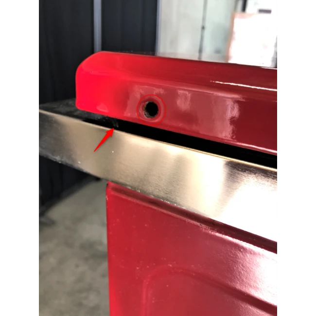 Cuisinière à Bois Royal 720 Plus Eco Rouge Droite - Modèle D'Expo 8 Cuisinière à Bois Royal 720 Plus Eco Rouge Droite - Modèle D'Expo – Image 8