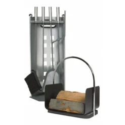 Garniture De Cheminée Et Panier à Bûches