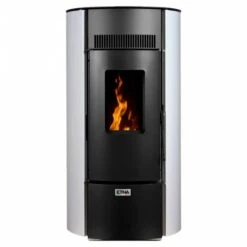 Pack Poêle à Granulés étanche Giuliana + Kit D'installation Ventouse -Top Chaleur Magasin pack poele a granules etanche giuliana kit d installation ventouse poele a granules etanche giuliana 9 face 1