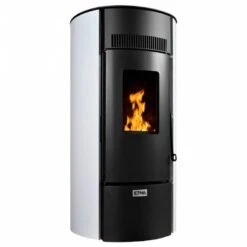 Pack Poêle à Granulés Giuliana Sortie Arrière + Kit D'installation Sortie Arrière -Top Chaleur Magasin pack poele a granules giuliana sortie arriere kit d installation sortie arriere poele a granules giuliana 9 angle 2 1