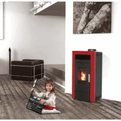 Pack Poêle à Granulés Hydro Baracuda Commo Plus + Kit D'installation Sortie Arrière -Top Chaleur Magasin pack poele a granules hydro baracuda commo plus kit d installation sortie arriere poele a granules baracuda commo plus 21kw 1
