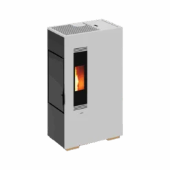 Poêle à Granulés Extra Plat Mini -Top Chaleur Magasin poele a granules extra plat mini mini 5s white 1